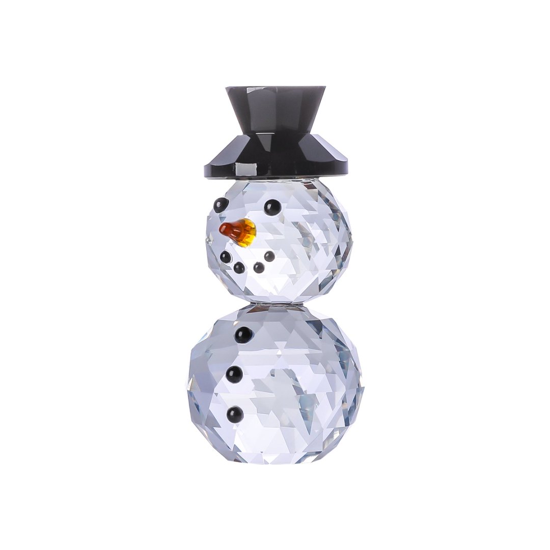 Paper Weight Crystal - Figuritas de muñeco de nieve con