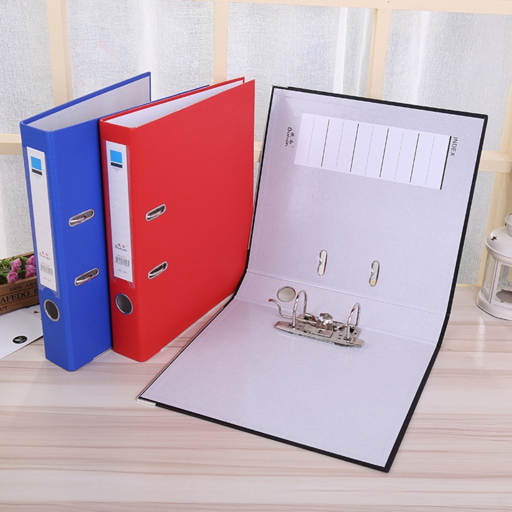 Binder A4 Lever - Archivador portátil con 2 anillas, sistema