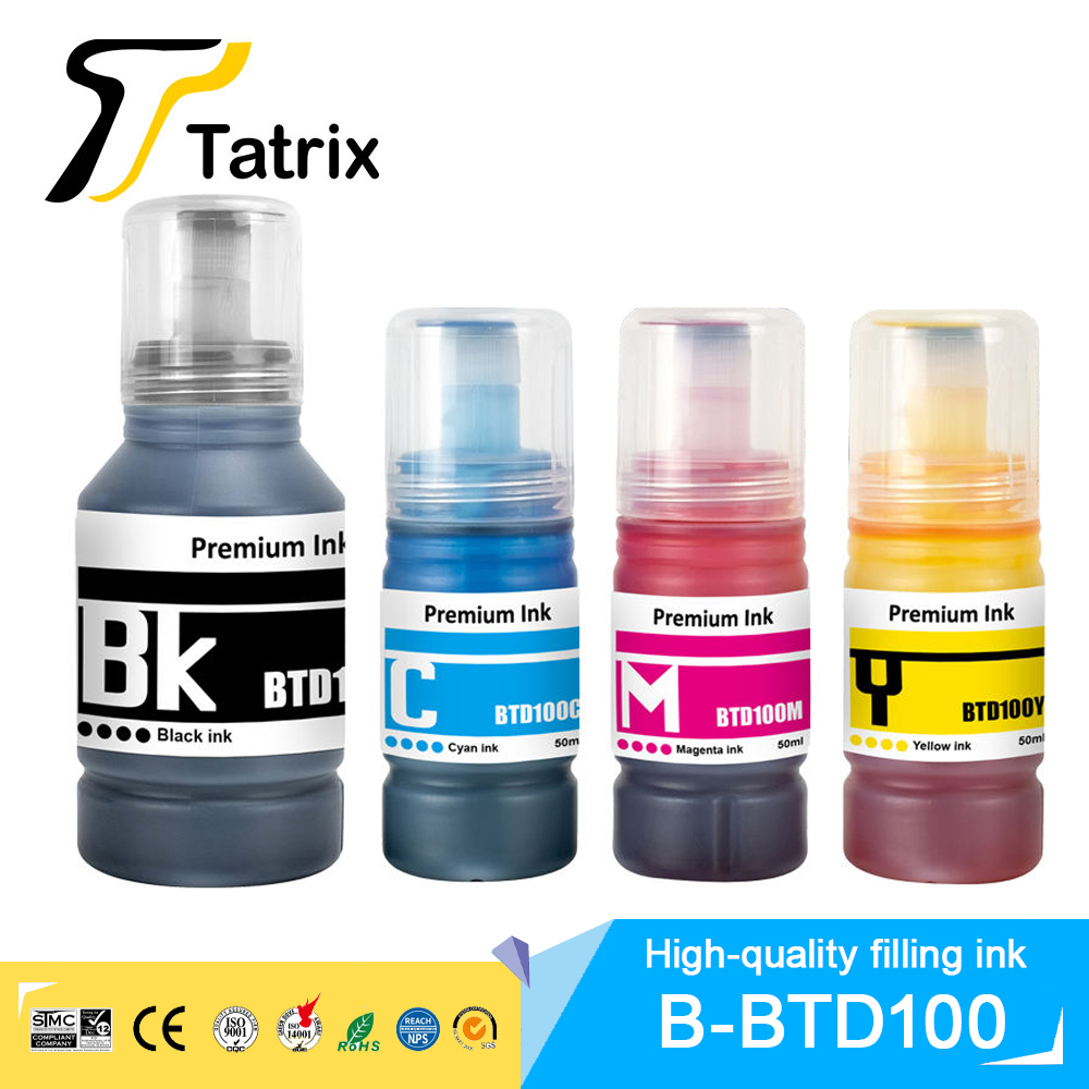Fountain Pen Bottled Ink - Tatrix BTD100 BTD-100 BTD100BK Tinta de