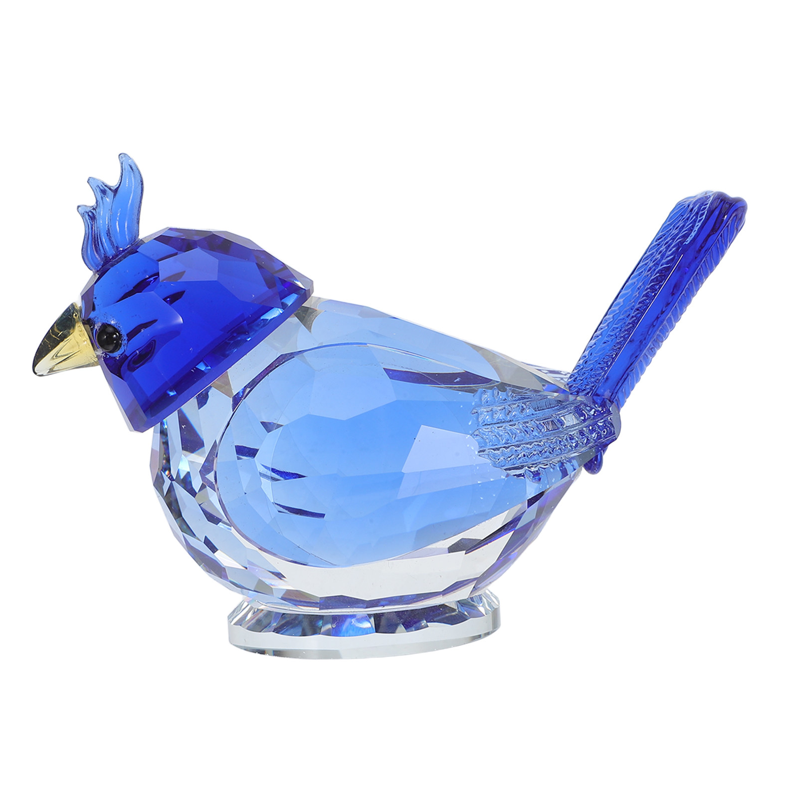 Pequeña escultura de pájaro de - Paper Weight Crystal reseña y precio