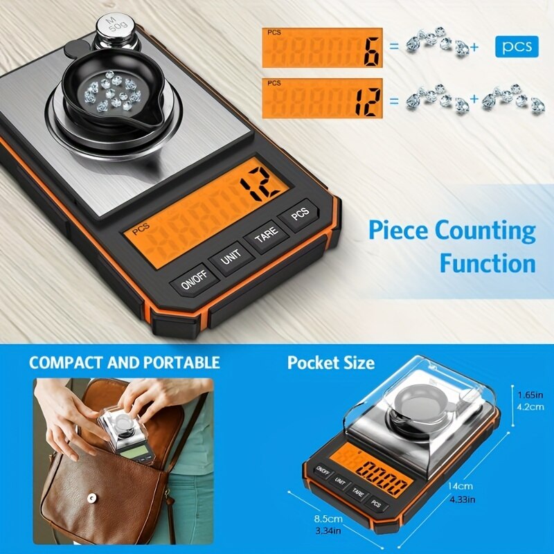 Báscula de joyería profesional - Tape Dispenser Weighted reseña y precio
