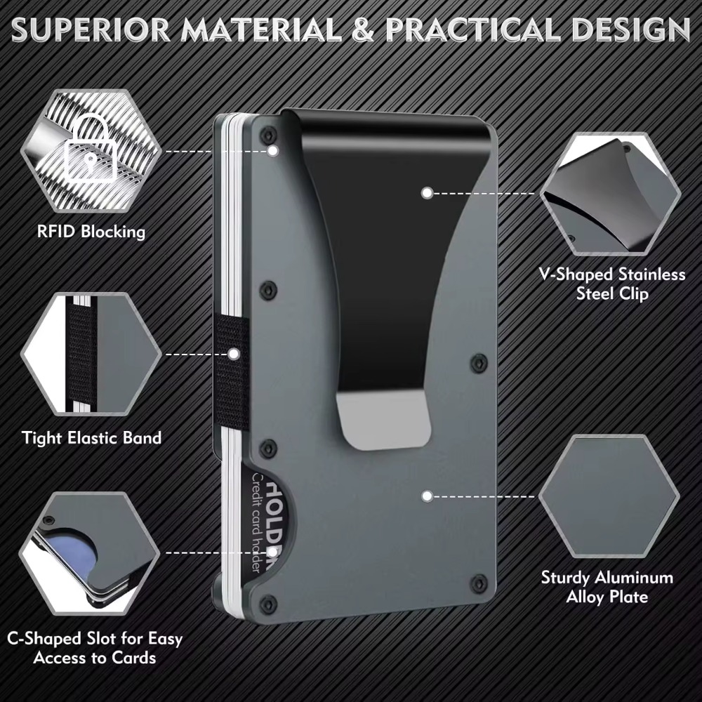 Tarjetero de Aleación de Alumi - Index Card Holder reseña y precio