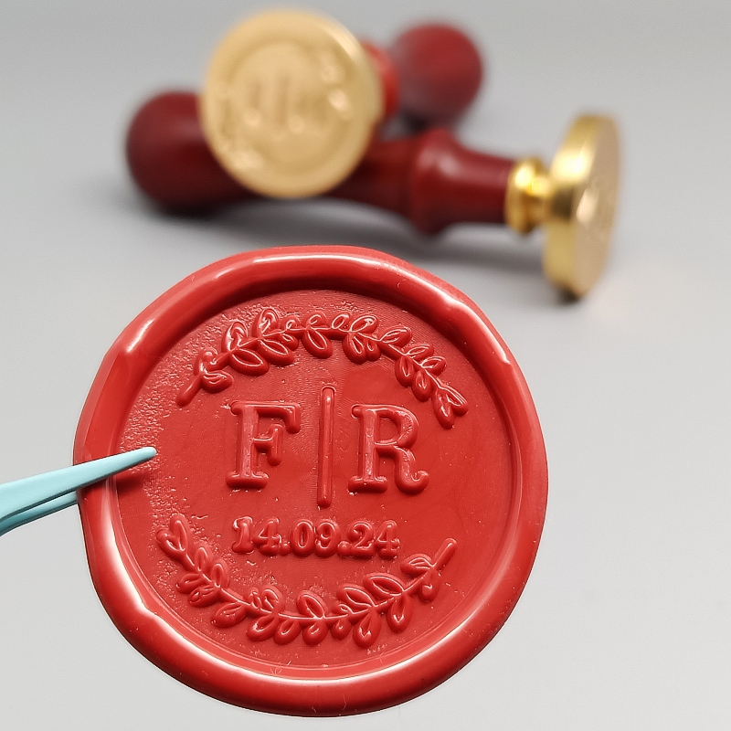 Sello de letras personalizado  - Wax Seal Stamp Set reseña y precio